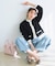 【美Denimシリーズ】セミカーブワイド デニム