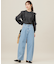 【美Denimシリーズ】セミカーブワイド デニム