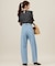 【美Denimシリーズ】セミカーブワイド デニム