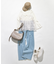 【美Denimシリーズ】セミカーブワイド デニム