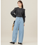 【美Denimシリーズ】セミカーブワイド デニム