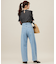 【美Denimシリーズ】セミカーブワイド デニム