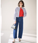 【美Denimシリーズ】セミカーブワイド デニム