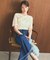 【美Denimシリーズ】セミカーブワイド デニム