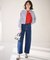【美Denimシリーズ】セミカーブワイド デニム
