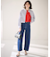 【美Denimシリーズ】セミカーブワイド デニム