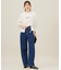 【美Denimシリーズ】セミカーブワイド デニム