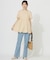 【美Denimシリーズ】センタープレスセミフレア デニム
