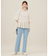 【美Denimシリーズ】センタープレスセミフレア デニム
