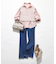 【美Denimシリーズ】センタープレスセミフレア デニム
