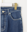 【美Denimシリーズ】センタープレスセミフレア デニム