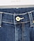 【美Denimシリーズ】センタープレスセミフレア デニム