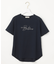 【洗える】ベーシックロゴ刺繍 Tシャツ