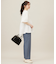 【洗える】ワッフルライクフクレジャカード チュニック