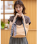 スカーフ付き カゴバッグ