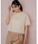 【洗える】シアーチュールロゴ Tシャツ