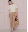 【洗える】シアーチュールロゴ Tシャツ