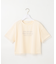 【洗える】シアーチュールロゴ Tシャツ
