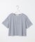 【洗える】シアーチュールロゴ Tシャツ