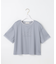 【洗える】シアーチュールロゴ Tシャツ