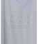 【洗える】シアーチュールロゴ Tシャツ