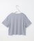 【洗える】シアーチュールロゴ Tシャツ