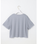 【洗える】シアーチュールロゴ Tシャツ