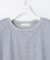 【洗える】シアーチュールロゴ Tシャツ