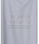 【洗える】シアーチュールロゴ Tシャツ