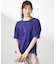 【撥水・汗ジミ防止・UVケア・洗える】スーピマスムース 袖タック Tシャツ