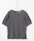 【撥水・汗ジミ防止・UVケア・洗える】スーピマスムース 袖タック Tシャツ