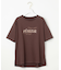 【洗える】ロゴ刺繍 Tシャツ