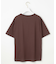 【洗える】ロゴ刺繍 Tシャツ