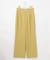 ウーステッドエステル ワイドパンツ