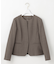 【WEB限定・UVカット・アンチピリング】ウーステッドエステル クルーネック ジャケット
