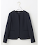 【WEB限定・UVカット・アンチピリング】ウーステッドエステル クルーネック ジャケット