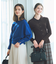 CICA加工 襟デザイン ニット