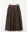 グロッシータフタ スカート