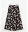 フラワータック スカート