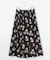 フラワータック スカート