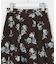 フラワータック スカート