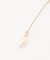 パール調ラリエット ネックレス