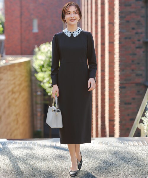 2WAY】セレモニーダブルクロス ワンピース｜エニィスィスの通販｜&mall