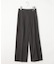 センタープレスメランジ パンツ