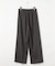 センタープレスメランジ パンツ