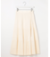 プリーツ切替 スカート
