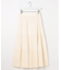 プリーツ切替 スカート