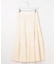 プリーツ切替 スカート