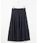 プリーツ切替 スカート