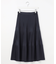 プリーツ切替 スカート
